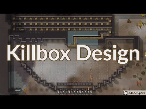 Rimworld : Killbox guide and defensive design : Tutorial Nugget