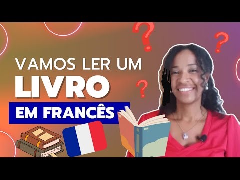 Vamos ler um livro infantil em francês! Aprendendo a língua francesa. Com legendas.
