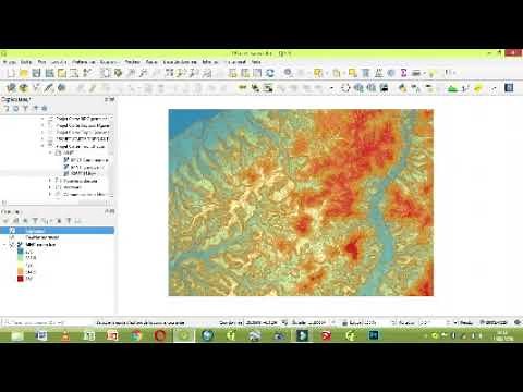 Réaliser une Carte Topographique : Comment générer les Courbes de niveau sous QGis Part. 3