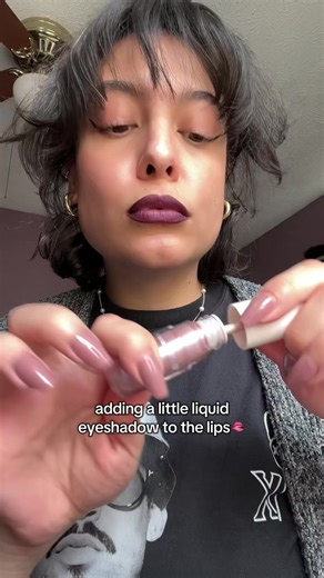 turned out soo pretty✨💜 #rembeauty #sparklylips #lipcombo #rembeautybyarianagrande @Rem Beauty