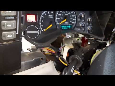 Como cambiar el cilindro de encendido de chevrolet