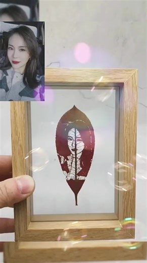 Time never disappointed to the beauty,may you will always beautiful.#traditionalart #leafcarving #beautiful .