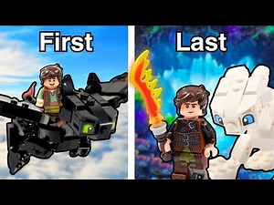 I Built Every How to Train Your Dragon Movie In Lego