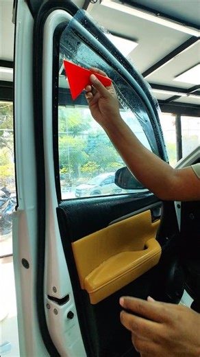 Toyota Fortuner Window Tint Installation | Clean & Professional Finish 🔥 #cardetailing #windowtint