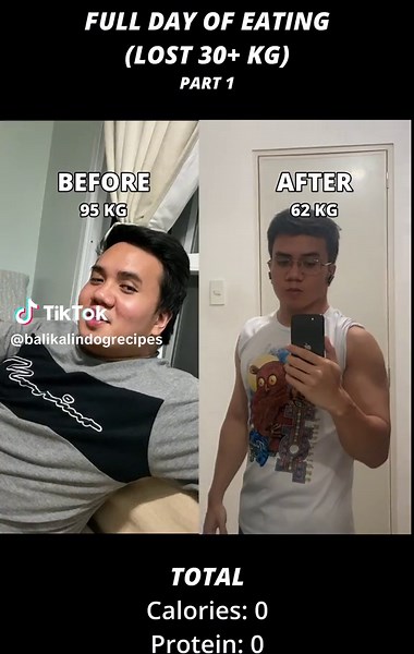 Full day of eating 1800 calories and 120g of protein. Cooked twice for this day, first for bibimbap around 7:30 AM, then tuna kangong pasta around 3:30 PM. Tuna Kangkong Pasta recipe is available in my profile. I used less pasta for this so that it can fit in my macros. Bibimbap recipe will be available soon. #balikalindog #fulldayofeating #caloriedeficit #lowcalorie #highprotein #healthyrecipe #weightlossrecipes #easyrecipe#bibimbap #tunapasta