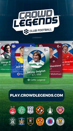 Kick-off 2026 with Crowd Legends ⚽️🔥 A daily-play mobile game that takes just 5 minutes a day. Unpack current Premiership stars plus club legends, climb the leaderboards and challenge your mates right to the end of the 25/26 season. Download here: play.crowdlegends.com | SPFL