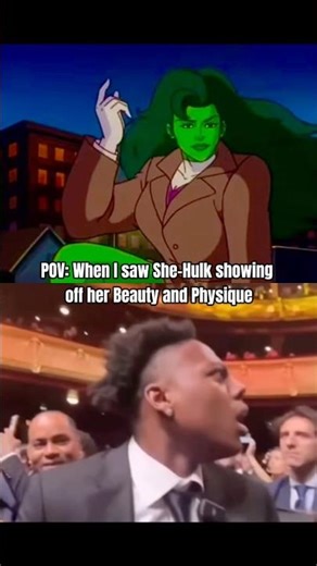 When I Saw She-Hulk Being Absolutely SEXY!!!! #shehulk #hulk #theincrediblehulk #pointofview #video