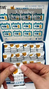 ACTIVE Washing Machine Cleaner – Keep Your Washer Fresh All Year