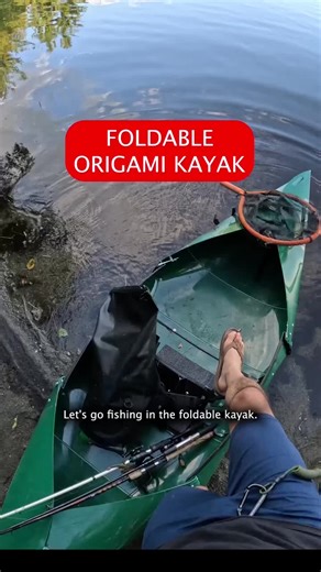 Tucktec - Best Foldable Kayak on Instagram: "Smallmouth Fishing in the Foldable Kayak!"