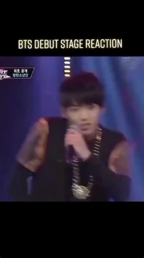 BTS debut stage reaction #fy #fyp #rkive #rm #kimnamjoon #mystarsignisvirgin #bts #ad