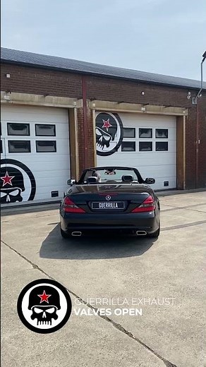 Mercedes SL500 R230 Insane Sound | Guerrilla Equipped Exhaust!
