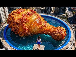 Which Crazy Pool Would You Dive Into?🏊‍♀️🤯 | Ultimate Oddly Satisfying AI ASMR Pt.3