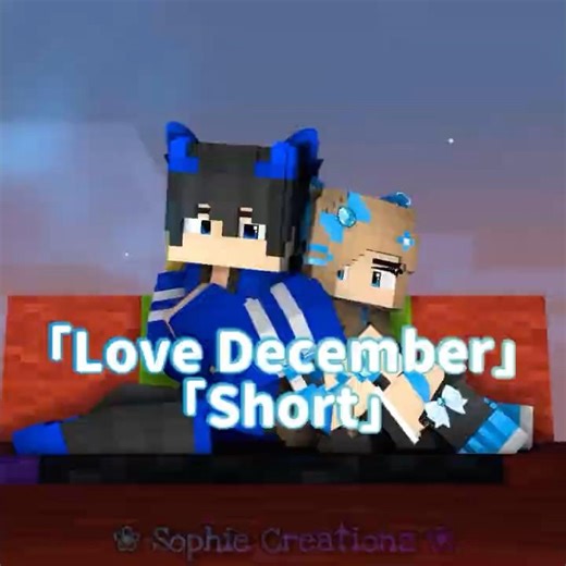 “Love December“ Short - Christmas Minecraft Animation 🎄 #shorts #minecraftanimations #minecraft