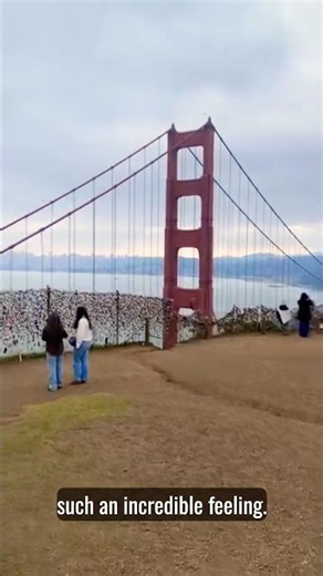 POV: You Finally Made It to the Golden Gate Bridge! 🇺🇸🌉 #ustravel #SanFrancisco #California #USA