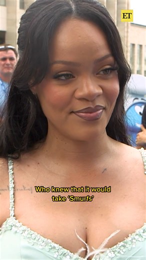 Rihanna Was Inspired by ‘Smurfs’ Movie for New Song