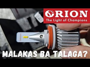 ORION SIGMA GOLDEN YELLOW LED INSTALLED ON TOYOTA AVANZA GEN1