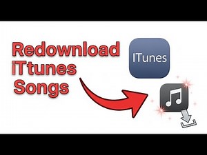 How To Redownload Purchased Songs In iTunes Tutorial
