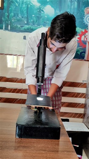 Build a cardboard Microscope model/ Science Project
