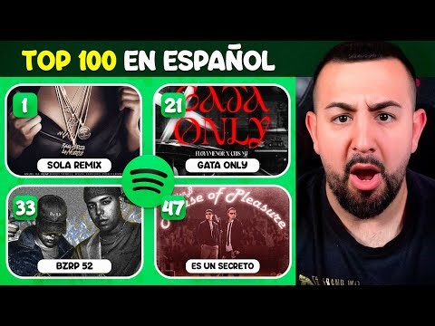 PAPI GAVI REACCIONA A "LAS 100 CANCIONES MÁS ESCUCHADAS de SPOTIFY en ESPAÑOL"