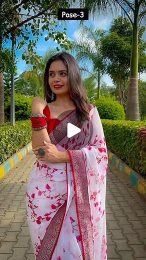 Santoshi Megharaj🌻 on Instagram: "Elegant Poses In Saree🥀 Saree From @prashanthi_designer_studio . . . . . #sareeposes #sareefashion #elegantphotoshoot #santoshimegharaj #exploremore #sareelove #festiveseason #sareelover #poseideas #poseinspo #posingtips #photoposesideas #explorepage"