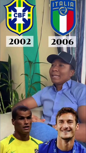 Brazil 2002 vs Italy 2006 World Cup Comparison