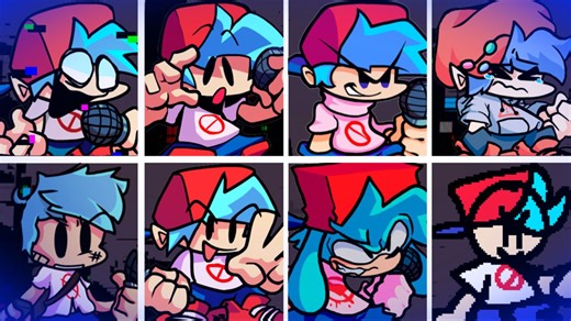 快认领你的专属BF,30 BF总有你喜欢的.blueballed，但是所有BF一起唱。