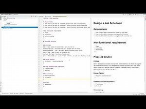 LLD session on Design Job Scheduler