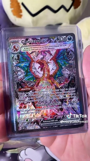 Cards in my collection! Charizard EX Edition 🔥🔥 #pokemon #pokémon #pokémoncards #pokemoncards #pokemontiktok #pokémontcg #pokemongo #pokemontcg #pokemoncommunity #collector #collecting #collection #tcg #poketok #pokemonaustralia #fullart #charizard #obsidianflames #cardcollection #tradingcards