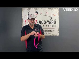Changing the collar strap on your dog's Hidden Pet Fence receiver