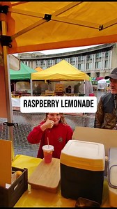 Bristol Food Festival lemonade stall: Raspberry Lemonade from RebellaDe