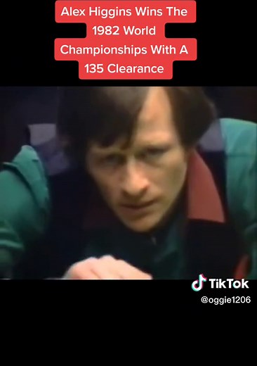 Alex Higgins: 1982 World Snooker Champion Breakdown