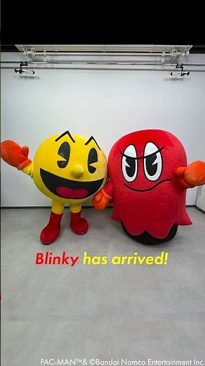 Here comes Blinky, the leader of the ghosts! - Pac-Man 45th Anniversary | YouTube Shorts