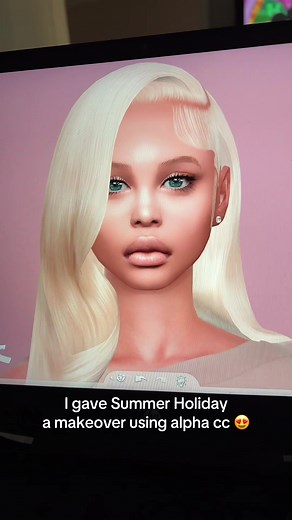 Transforming Sims: Summer Holiday Makeover with Alpha CC