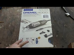 The Dremel 4000 4/65 Kit - A great Starter Set - See it in action!
