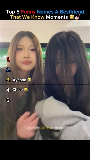 Top 5 Funny Names A Bestfriend That We Know Moments (They Forgot Their Own Bestie!) 🤣💅🏻