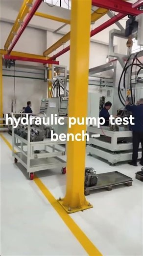 hydraulic test bench #pump test bench. https://www.yuanyihydraulic.com