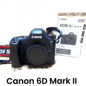☀️SALE‼️ Canon EOS 6D Mark II 26.2MP Full-Frame DSLR Camera body