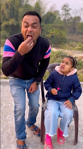 Papa ne lolipop samajhke yea kya kha liya 😂😂comedy video #shorts #reels #tranding #shortsviral