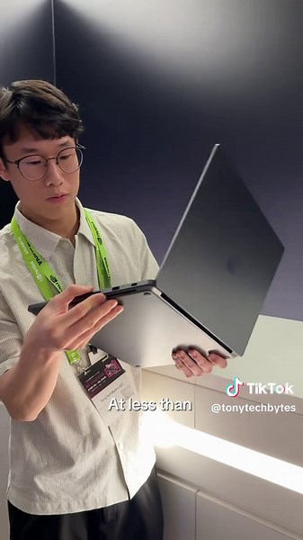 Hands on with the Microsoft Surface Laptop Ultra! #microsoft #surfacelaptopultra #microsoftsurface #computex #tonytechbytes
