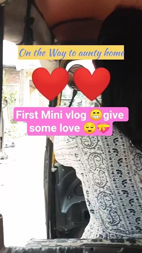 My first mini vlog 🦋 show some love ...tried something new with my two little sister 💞#vlog #viral