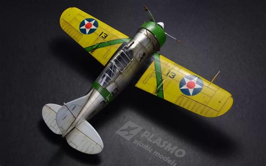 Tamiya | Brewster F2A Buffalo 模型制作（1/48）