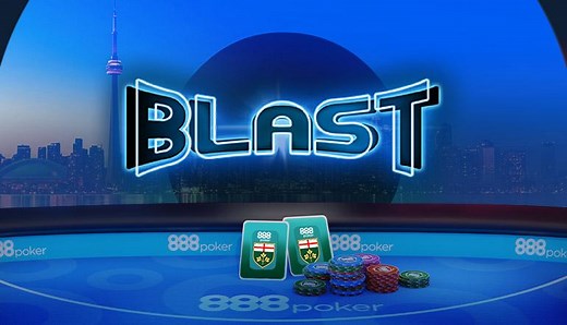 888poker's BLAST Jackpot Games Get A Makeover; Ontario Player Bags $140K BLAST Payout