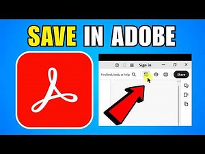 How To Save In Adobe Acrobat (2026) (Complete Guide)