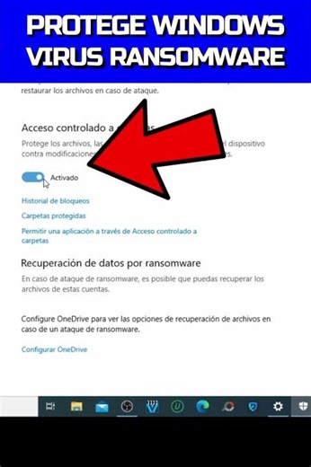 Protect your PC from ransomware with Windows Defender #WindowsSecurity #RansomwareProtected