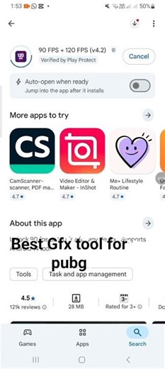 Best gfx tool for pubg #viral #trending #growth