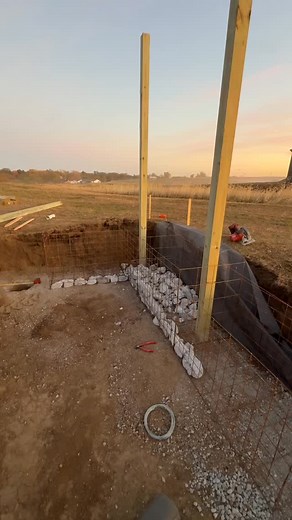 1.8K views · 15 reactions | Building a gabion wall, one rock at a time… #gabionwall #diy #fencedesign | Jamison Hiner | Facebook