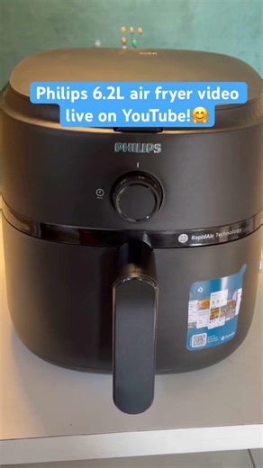 Philips 6.2L Air Fryer Video is Live On Our YouTube channel | Unboxing and review in Hindi