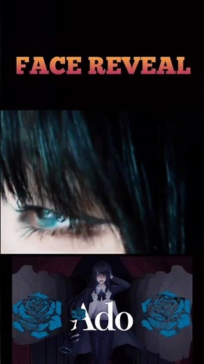 🔥🌍Ado Face Reveal💙🔥 #adojpop #adosong #adomination #vivarium #adoutaite #japanesemusic #jpop #jrock