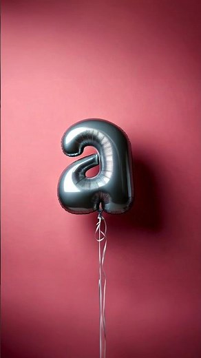 Create a 3D Balloon Letter ‘A’ Using Adobe Illustrator & Firefly! 🎈🔥 #shorts