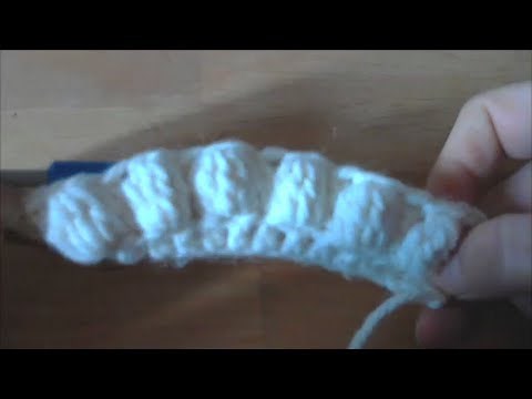 Cours de crochet N°25 - Point de Nopes à 5 Brides ou Noisette